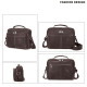 Bolsa Lateral Masculina de Couro Urbana