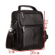 Bolsa Transversal Masculina Lateral de Couro