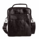 Bolsa Transversal Masculina Lateral de Couro