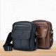Bolsa Tiracolo Masculina de Couro Legítimo