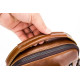 Bolsa de Lado Masculina Tiracolo Transversal em Couro