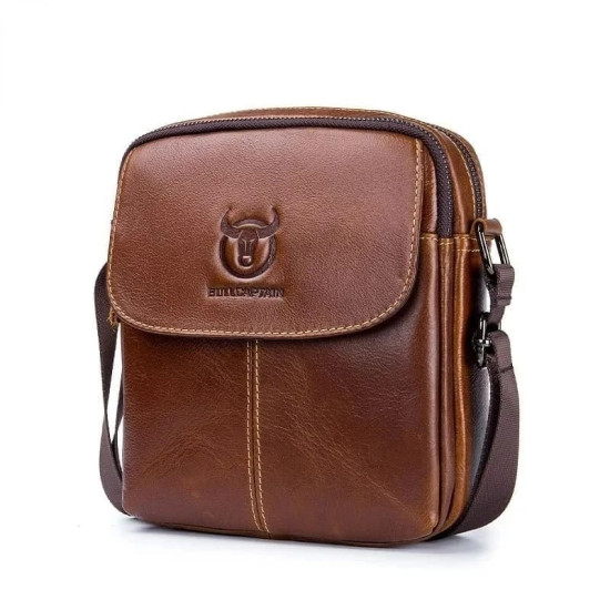 Bolsa Tiracolo Masculina de Couro Urbana