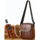 Bolsa Tiracolo Masculina de Couro Urbana