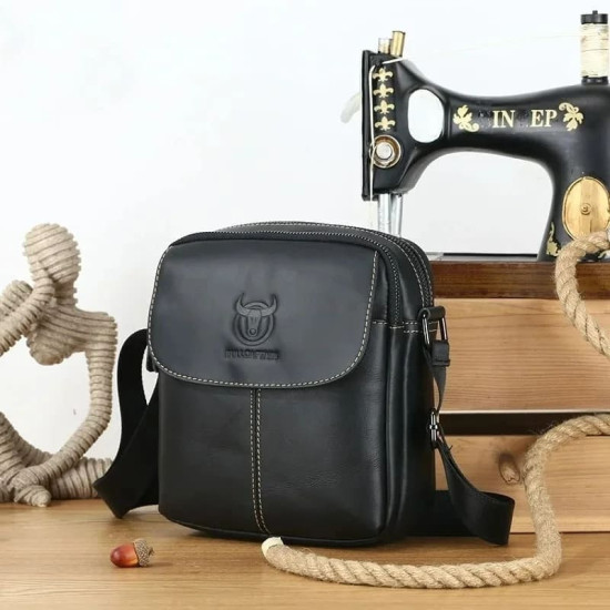 Bolsa Tiracolo Masculina de Couro Urbana
