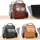 Bolsa Tiracolo Masculina de Couro Lateral