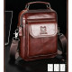 Bolsa Tiracolo Masculina de Couro Lateral