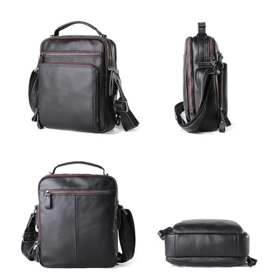 Bolsa Tiracolo Masculina Couro Premium