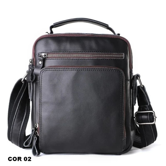 Bolsa Tiracolo Masculina Couro Premium