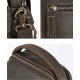 Bolsa Transversal Masculina de Lado Estilo Tiracolo