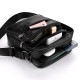 Bolsa Lateral Masculina de Couro Tiracolo Pequena