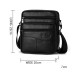Bolsa Lateral Masculina de Couro Tiracolo Pequena