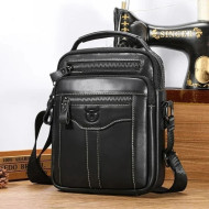 Bolsa Masculina Transversal Pequena Vertical