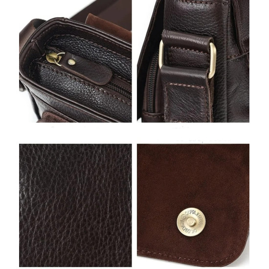 Bolsa Transversal Masculina Pequena Mini Carteiro