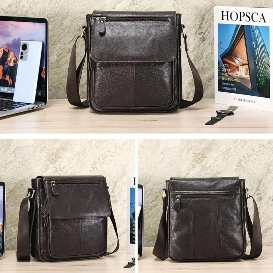 Bolsa Transversal Masculina Pequena Mini Carteiro