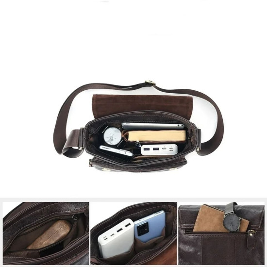 Bolsa Transversal Masculina Pequena Mini Carteiro