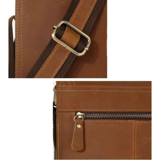 Bolsa Pequena Transversal Masculina Tiracolo