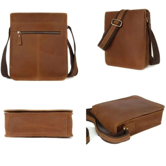 Bolsa Pequena Transversal Masculina Tiracolo