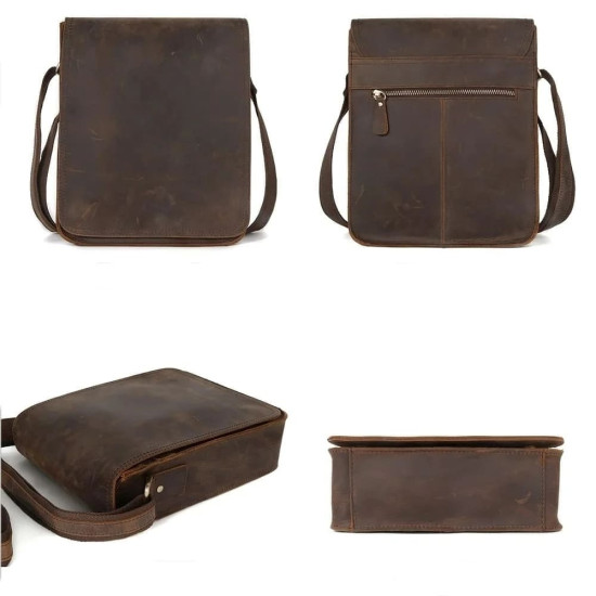 Bolsa Pequena Transversal Masculina Tiracolo