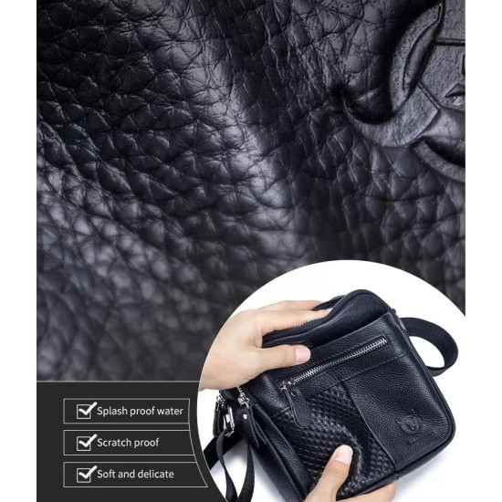 Bolsa Masculina Pequena de Lado