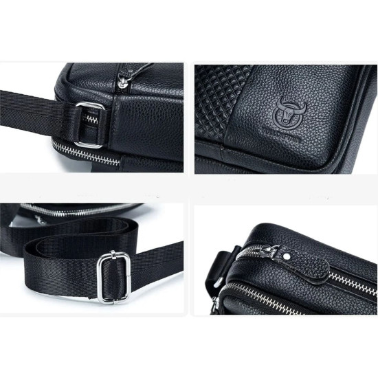 Bolsa Masculina Pequena de Lado