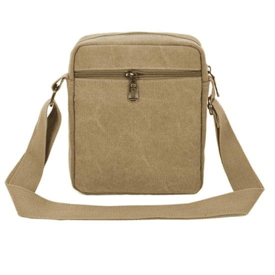 Bolsa Lateral Lona Tiracolo Masculina