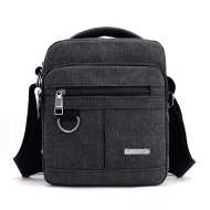 Bolsa de Lona Tiracolo Lateral Masculina