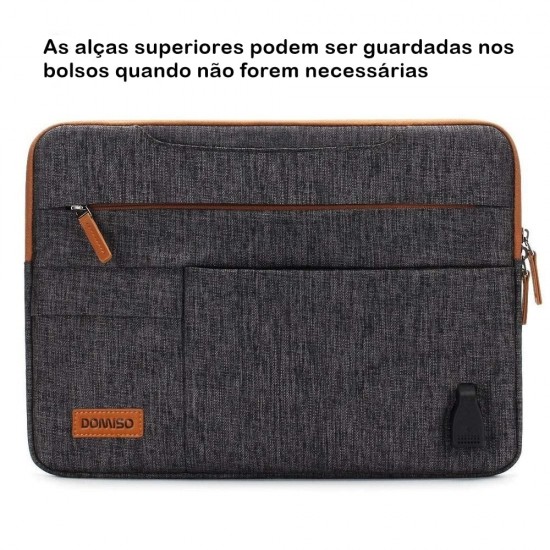 Bolsa Transversal Masculina Para Notebook