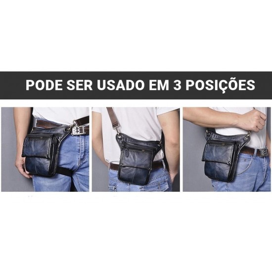 Bolsas de Perna Couro Legítimo