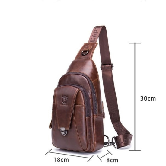 Bolsa Transversal Masculina Bullcaptain Bolsa Transversal Masculina Bullcaptain