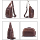 Bolsa Transversal Masculina Bullcaptain Bolsa Transversal Masculina Bullcaptain