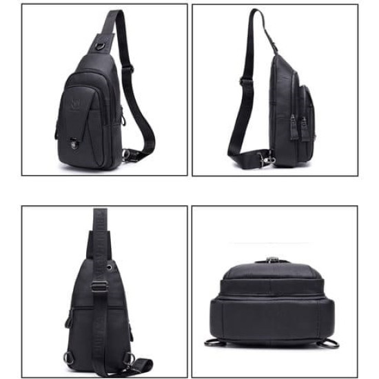 Bolsa Transversal Masculina Bullcaptain Bolsa Transversal Masculina Bullcaptain