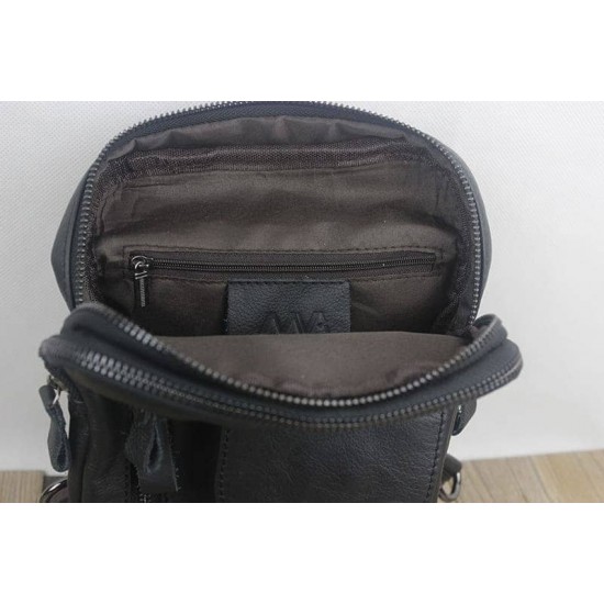 Bolsa Transversal Masculina Couro Nobre