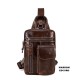 Bolsa Transversal Masculina Couro Nobre