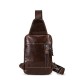 Bolsa Transversal Masculina Couro Nobre