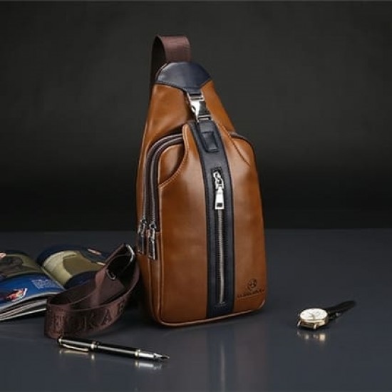 Bolsa Transversal Masculina Bulgaro