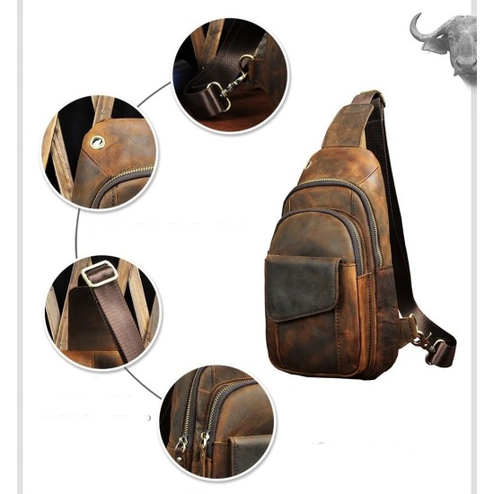 Bolsa Transversal Masculina Texas