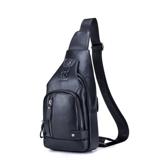 Bolsa Transversal Masculina USB