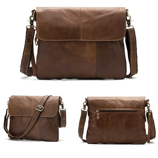 Bolsa Pasta Carteiro Couro Legítimo Bolsa Pasta Carteiro Couro Legítimo