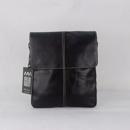 Bolsa de Couro Masculina Lateral