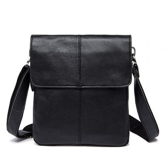 Bolsa de Couro Masculina Lateral