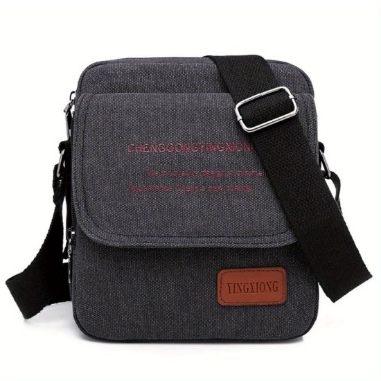 Bolsa de Lado Masculina Lona