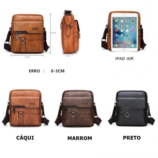 Bolsa de Lado Masculina Dille