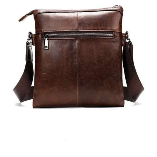 Bolsa de Couro Masculina Ombro