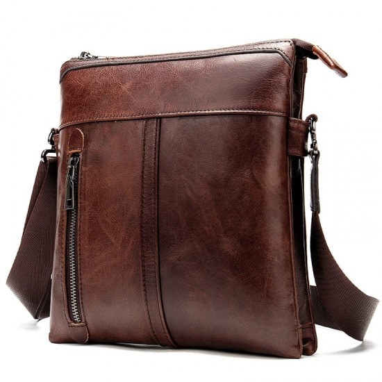 Bolsa de Couro Masculina Ombro