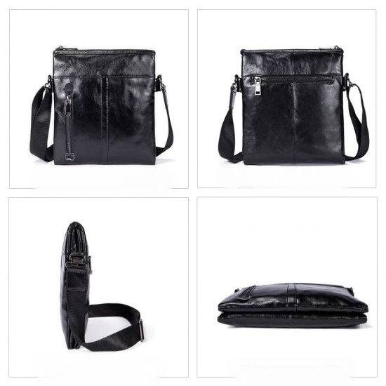 Bolsa de Couro Masculina Ombro