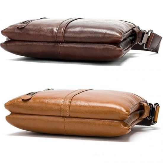 Bolsa de Couro Masculina Ombro