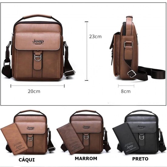 Bolsa Tiracolo Masculina Viana