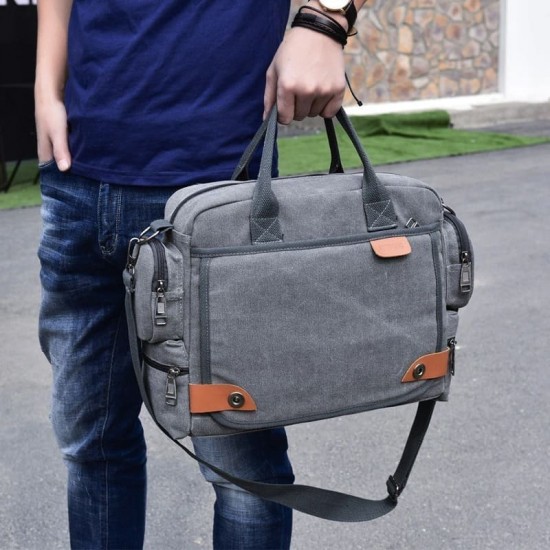 Bolsa de Lona Lateral Masculina Oeiras