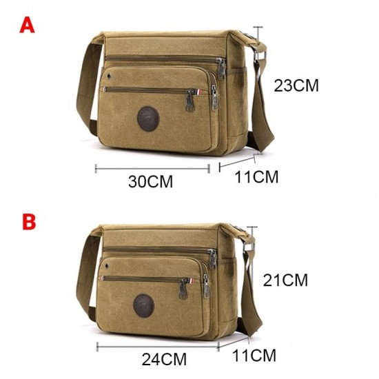 Bolsa Lona Masculina Carteiro França