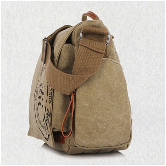 Bolsa de Lona Pasta Carteiro Masculina